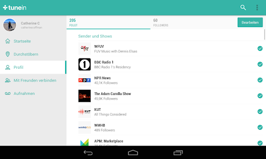 TuneIn Radio Pro Screenshot