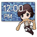 Chibi Attack Titan Clock (2x4) icon