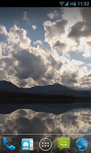 Free Sunny Clouds Live Wallpaper HD APK for PC