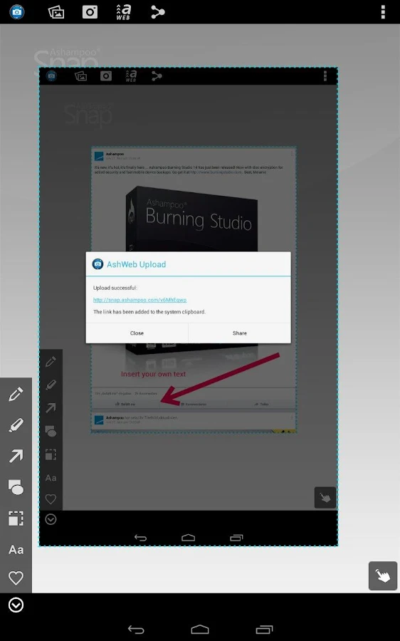 Ashampoo Snap Screenshot - screenshot