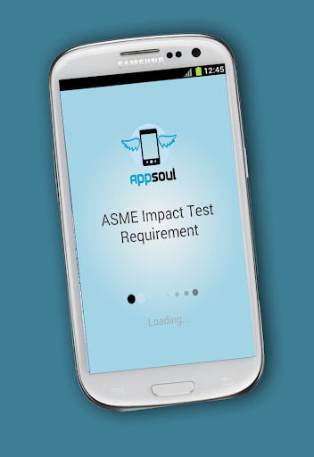 【免費工具App】ASME Impact Test Requirement-APP點子