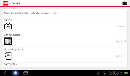 Free Download Eventos SM APK