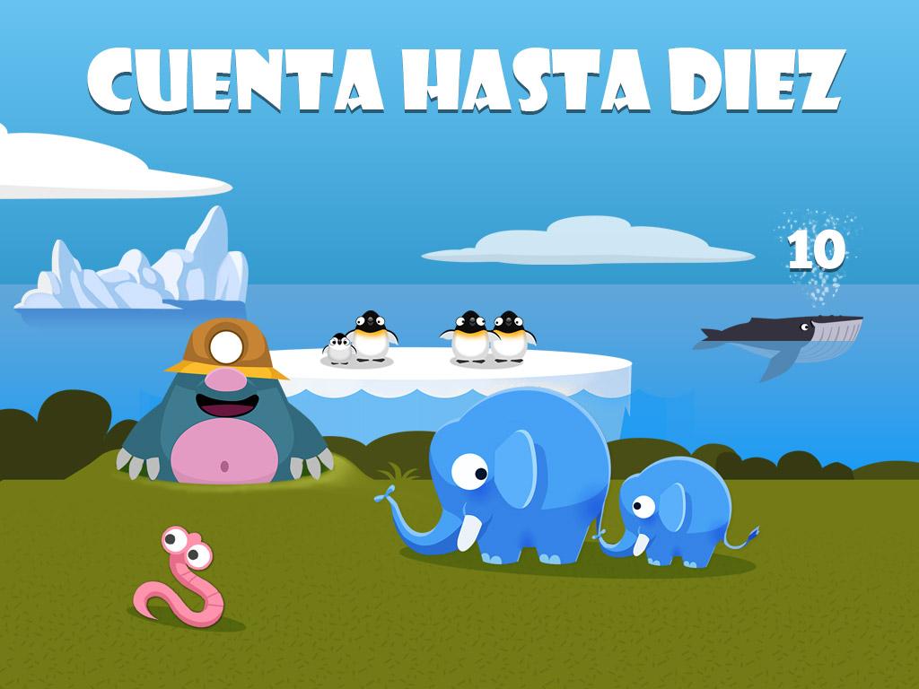 Android application Count to 10 screenshort