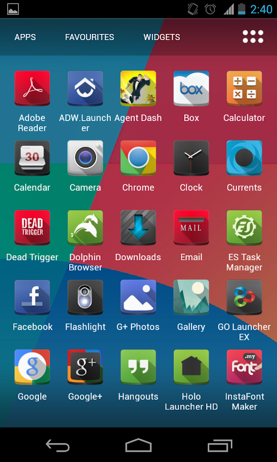 KitKat (Apex Nova Adw theme) - screenshot