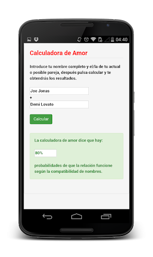 【免費娛樂App】Calculadora de Amor-APP點子