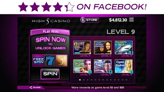 High 5 Casino Real Slots HD - screenshot thumbnail