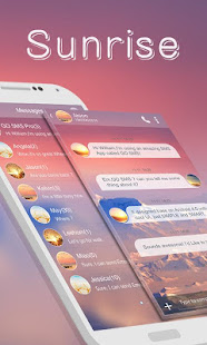 GO SMS PRO SUNRISE THEME(圖1)-速報App
