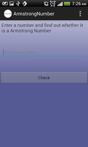 Armstrong Number