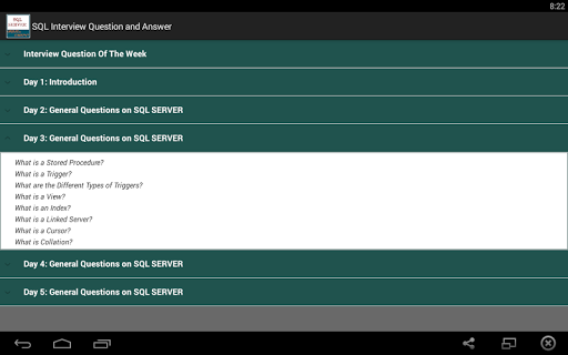 【免費教育App】SQL Interview Question-APP點子