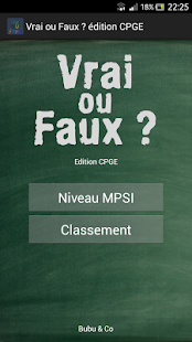 How to mod Vrai ou Faux - Edition CPGE lastet apk for android