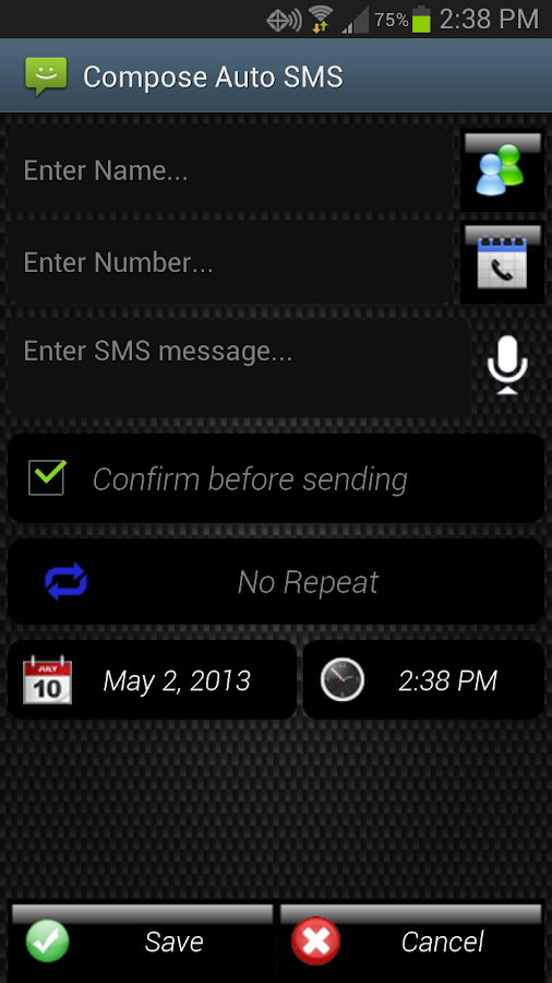 Call Reminder Pro - screenshot