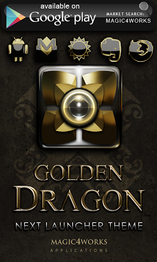 【免費生活App】Golden Dragon Digital Clock 1-APP點子