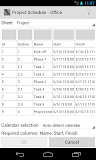 Project Schedule - Office