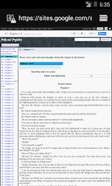 Pride and Prejudice audio/text poster 12