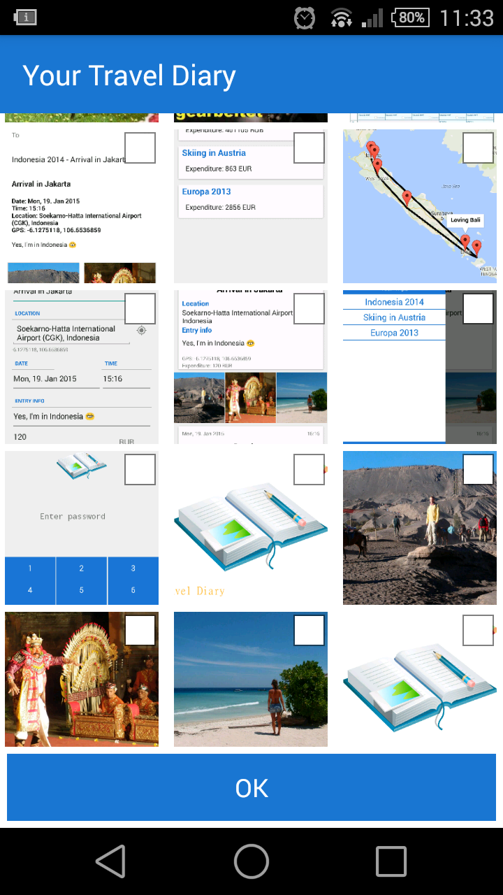 Your Travel Diary Pro License Screen 2
