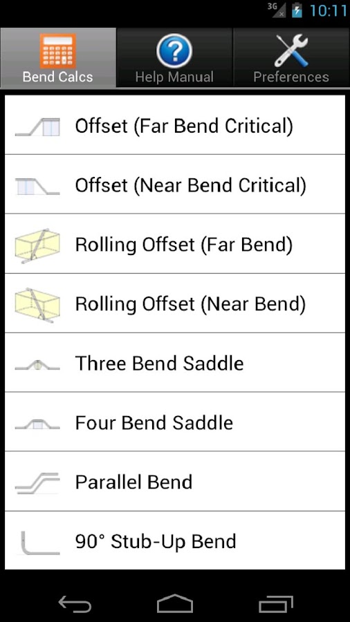 Conduit Bender Elite Calc Android Apps on Google Play
