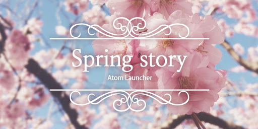 Spring story Atom Theme