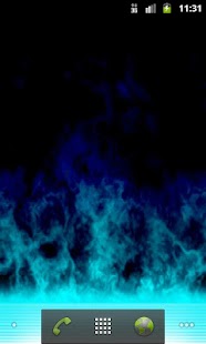 Blue Flame live wallpaper