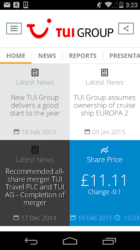 TUI Group IR Briefcase