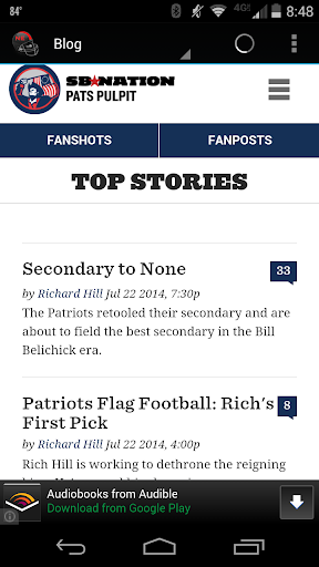 【免費運動App】New England Football News-APP點子