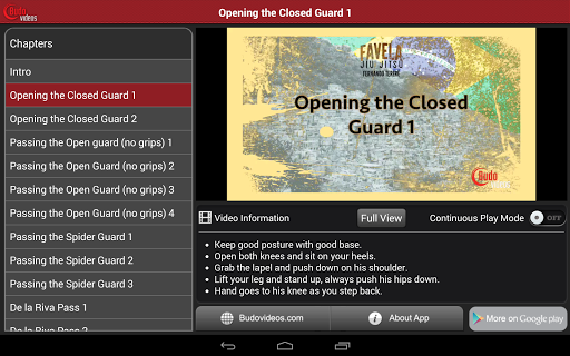 【免費運動App】Favela BJJ 1 Open Guard Passes-APP點子