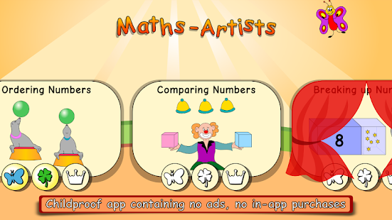 Maths Artists first grade Screen 2