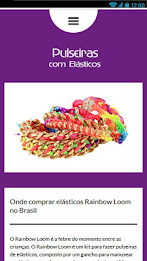 Pulseiras com Elásticos poster 3