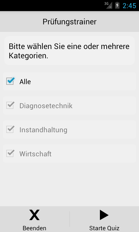 KFZ-Prüfungstrainer Teil 2 Screen 3