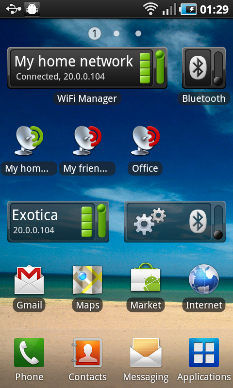    WiFi Manager- screenshot  