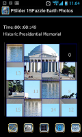 Anteprima screenshot di PSlider 15Puzzle Earth Photos APK #4