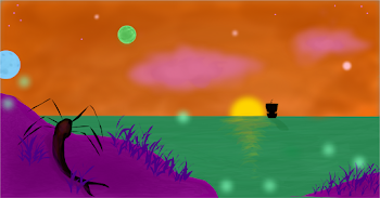Sunset on the Sea of Shiquut