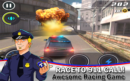 Cop Car Smash Police Racer