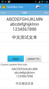 Free FontEditor-Change Font Size APK
