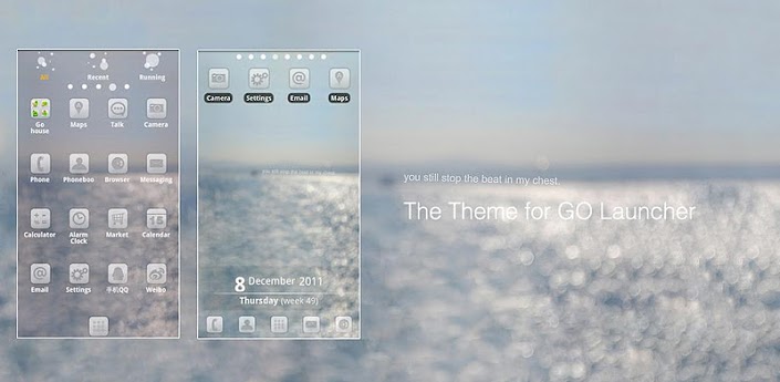 Warmsea Theme GO Launcher EX v1.0