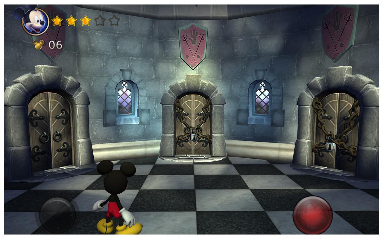 Android application Castle of Illusion screenshort