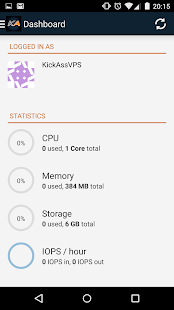 How to download KickAssVPS Mobile VPS Manager lastet apk for pc