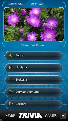 Name that Flower Trivia