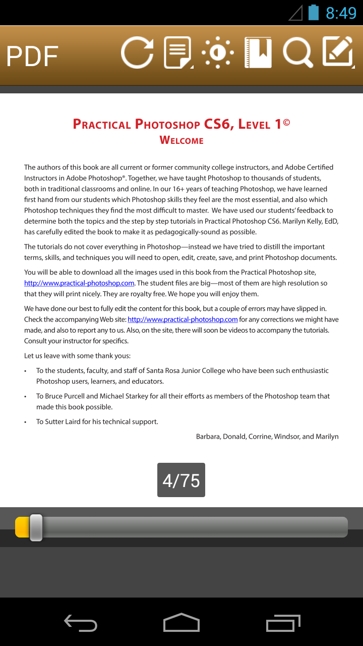 PDF Reader Screen 3